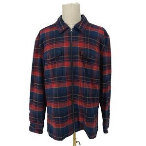 Blank NYC Men’s Plaid Flannel Shirt Jacket Midweight XL Fall Winter Casual